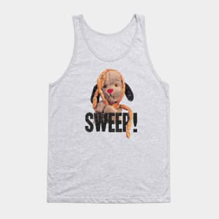 Sooty Sausages Sweep Distressed Tank Top